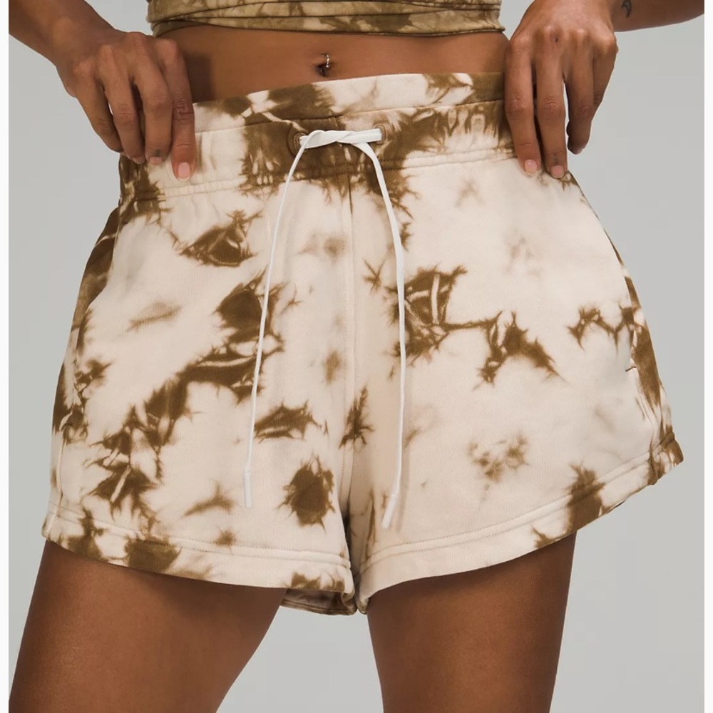 Lululemon Inner Glow Tie Dye Short